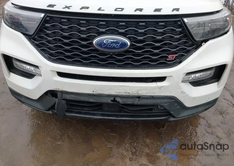 2021 Ford Explorer St из США, поврежденный, VIN 1FM5K8GC2MGA79422